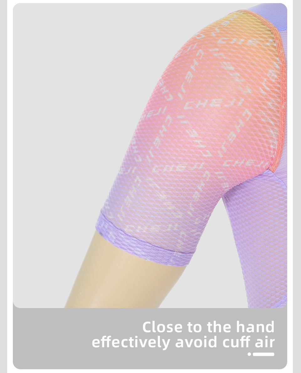 Cycling Jersey Men's Gradient Colors（This model can be made into your brand）